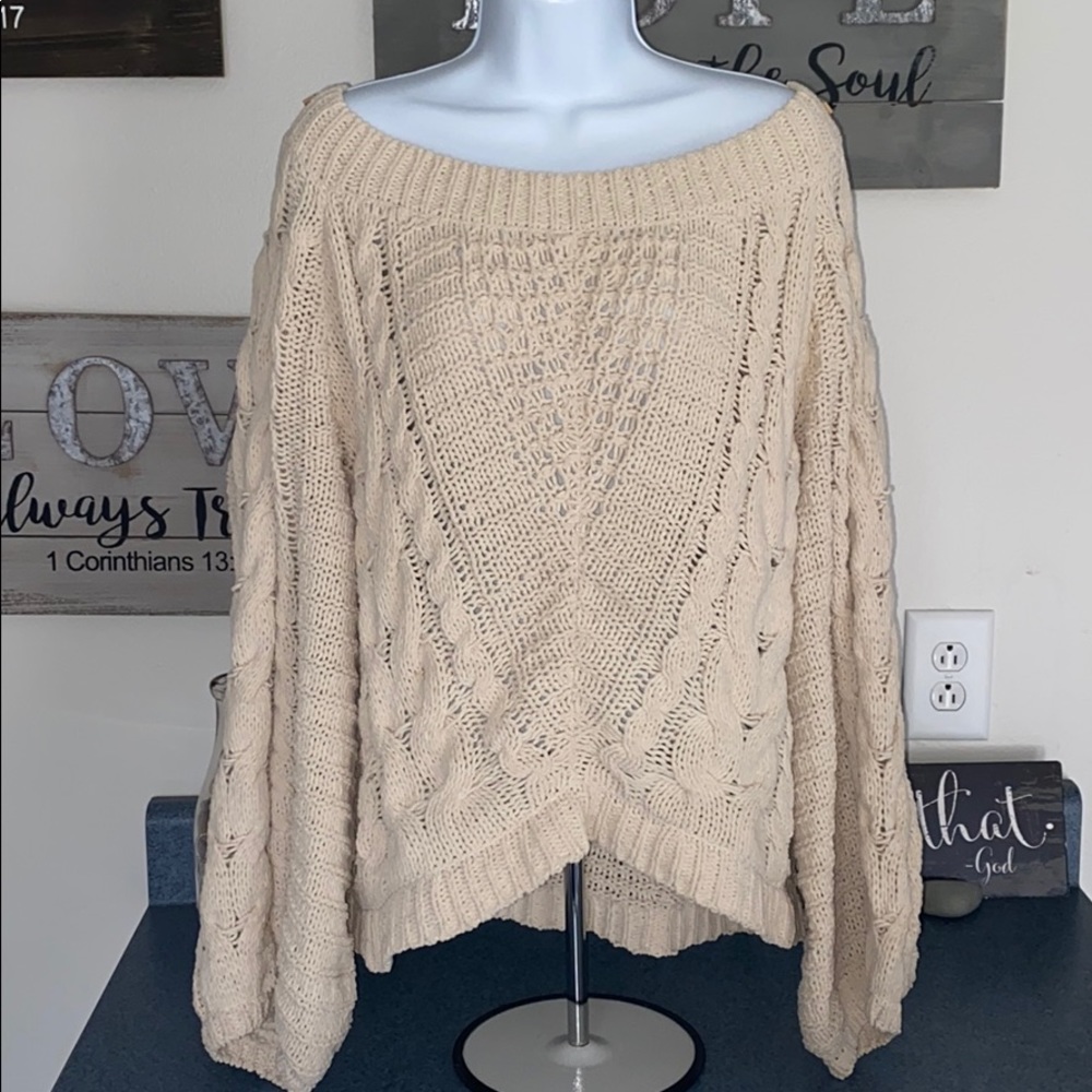 Bell Sleeve Sweater